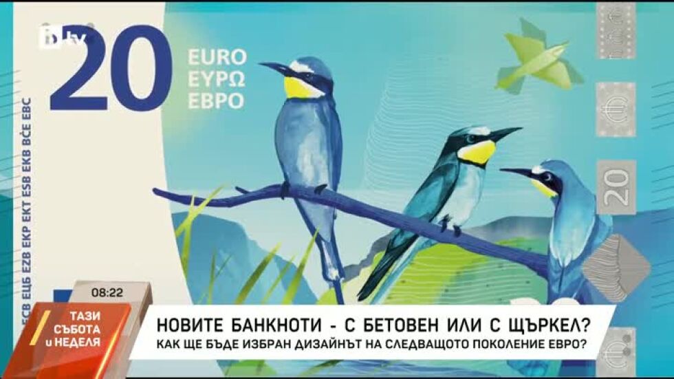 Новите банкноти - с Бетовен или с щъркел?