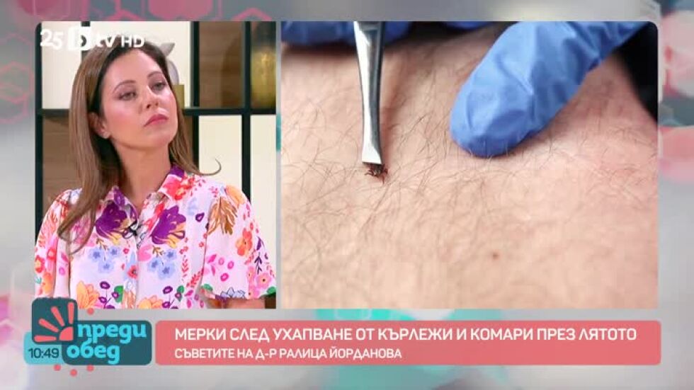 Какви мерки да вземем след ухапване от кърлеж или комар?