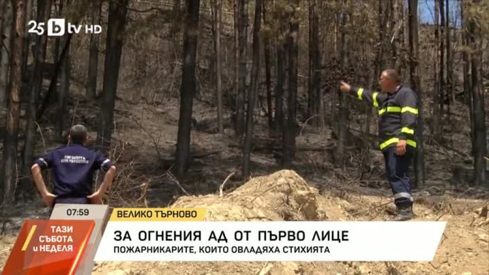 За огнения ад от първо лице