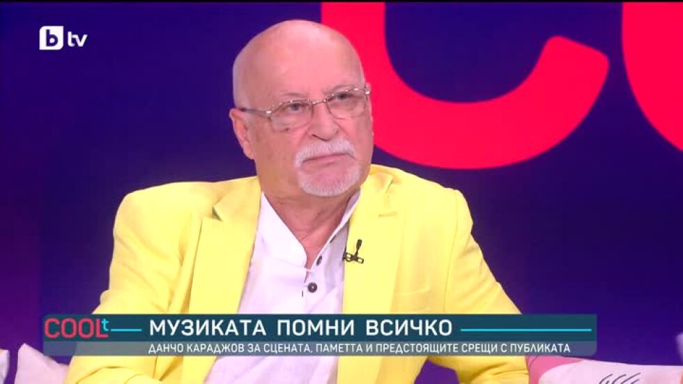 Данчо Караджов за сцената, паметта и предстоящите срещи с публиката