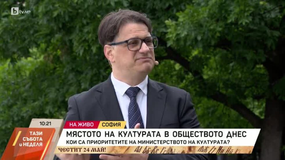 Мястото на културата в обществото днес
